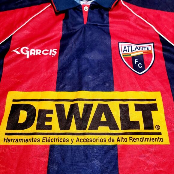 Atlante FC 1997/1998 ORIGINAL Garcis Vintage Futbol Soccer Jersey Authentic Mex - Picture 12 of 14
